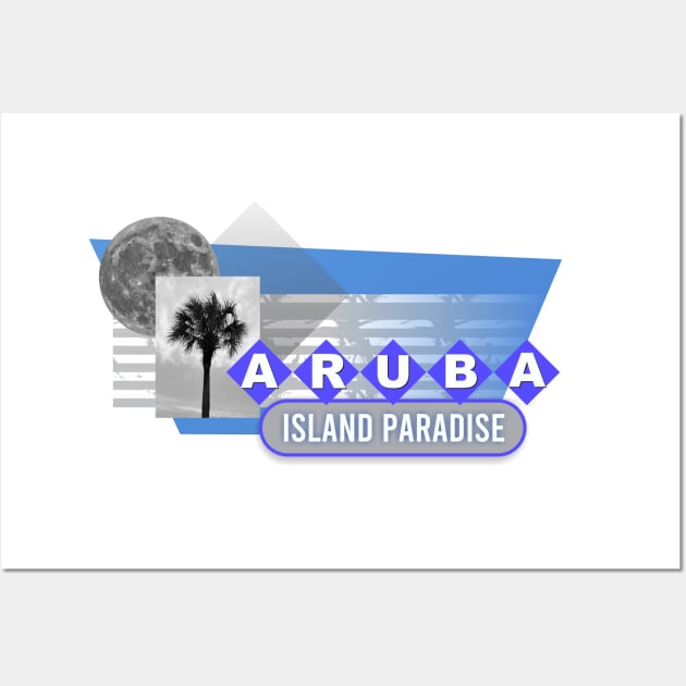 Aruba Wall Art by Dale Preston Design